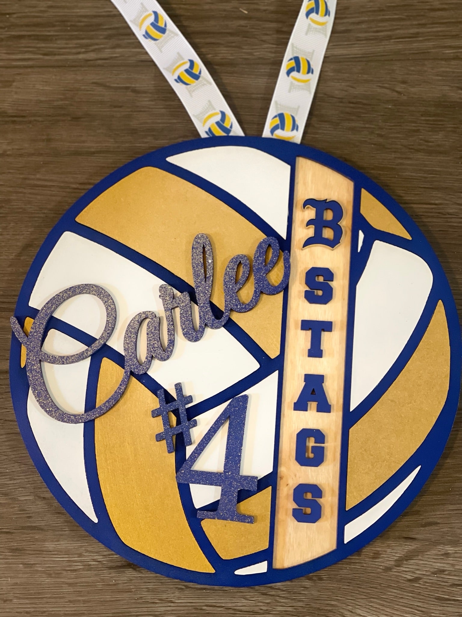 Volleyball Door Hanger