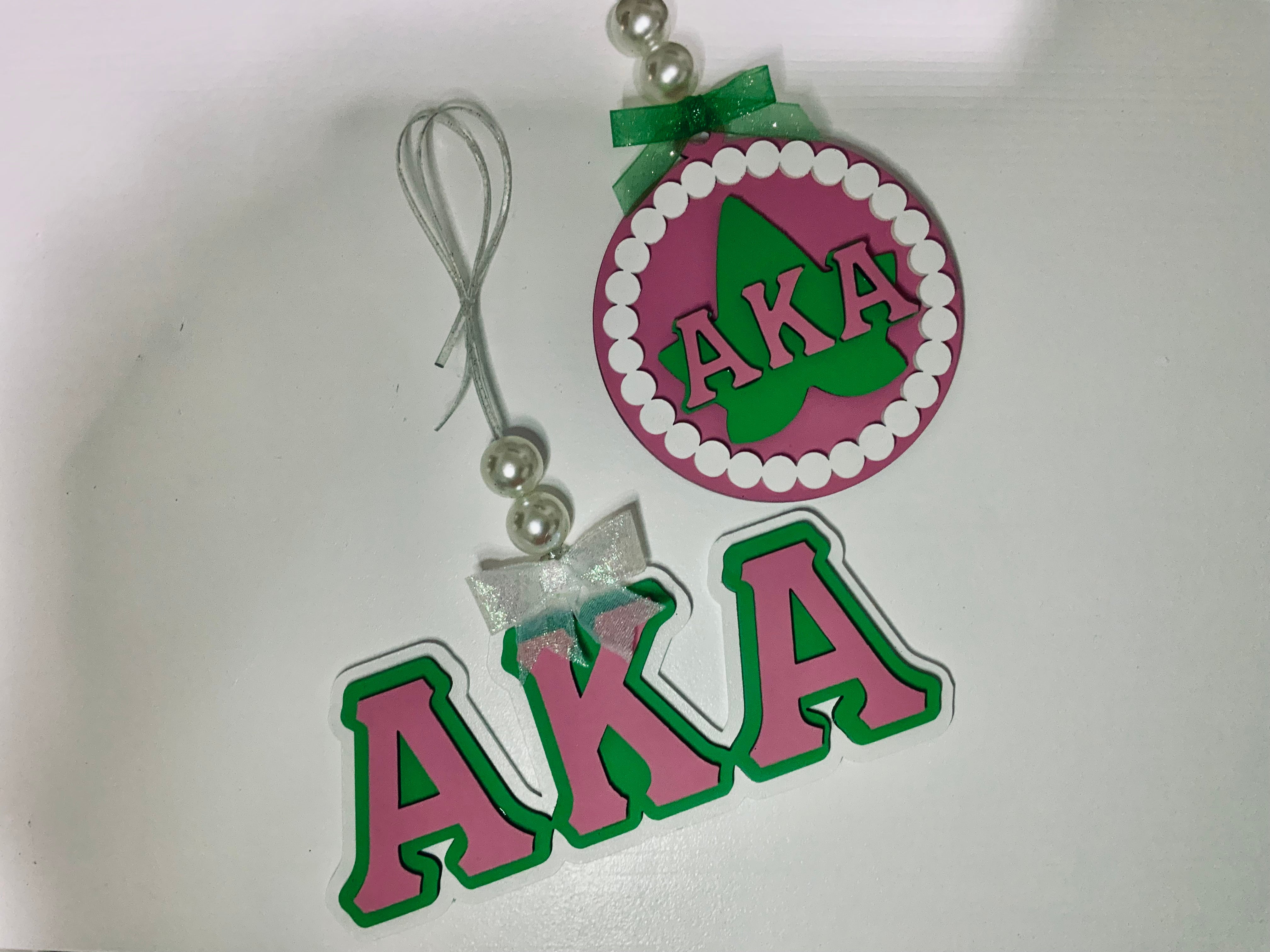 Sorority Car Charms