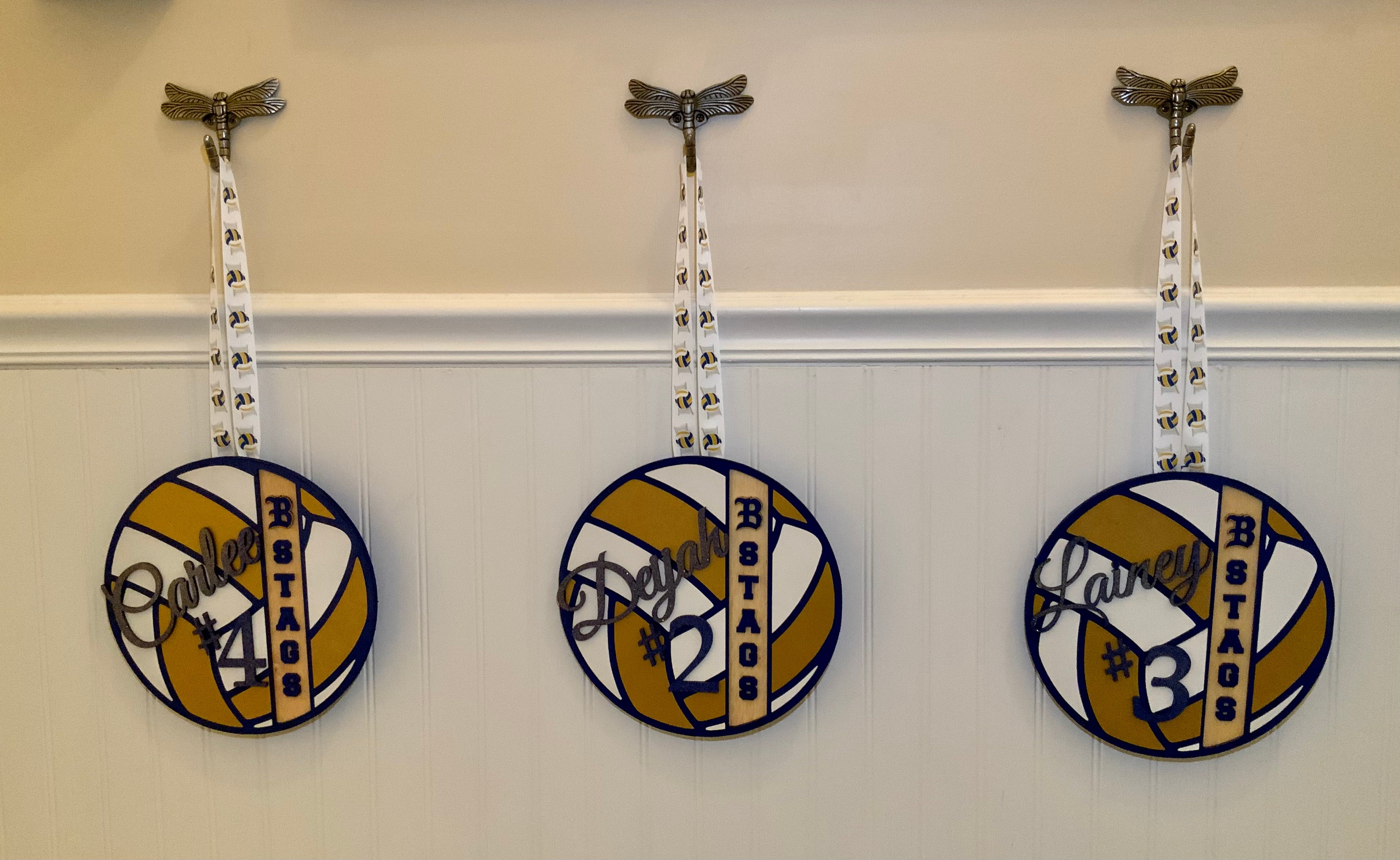 Volleyball Door Hanger