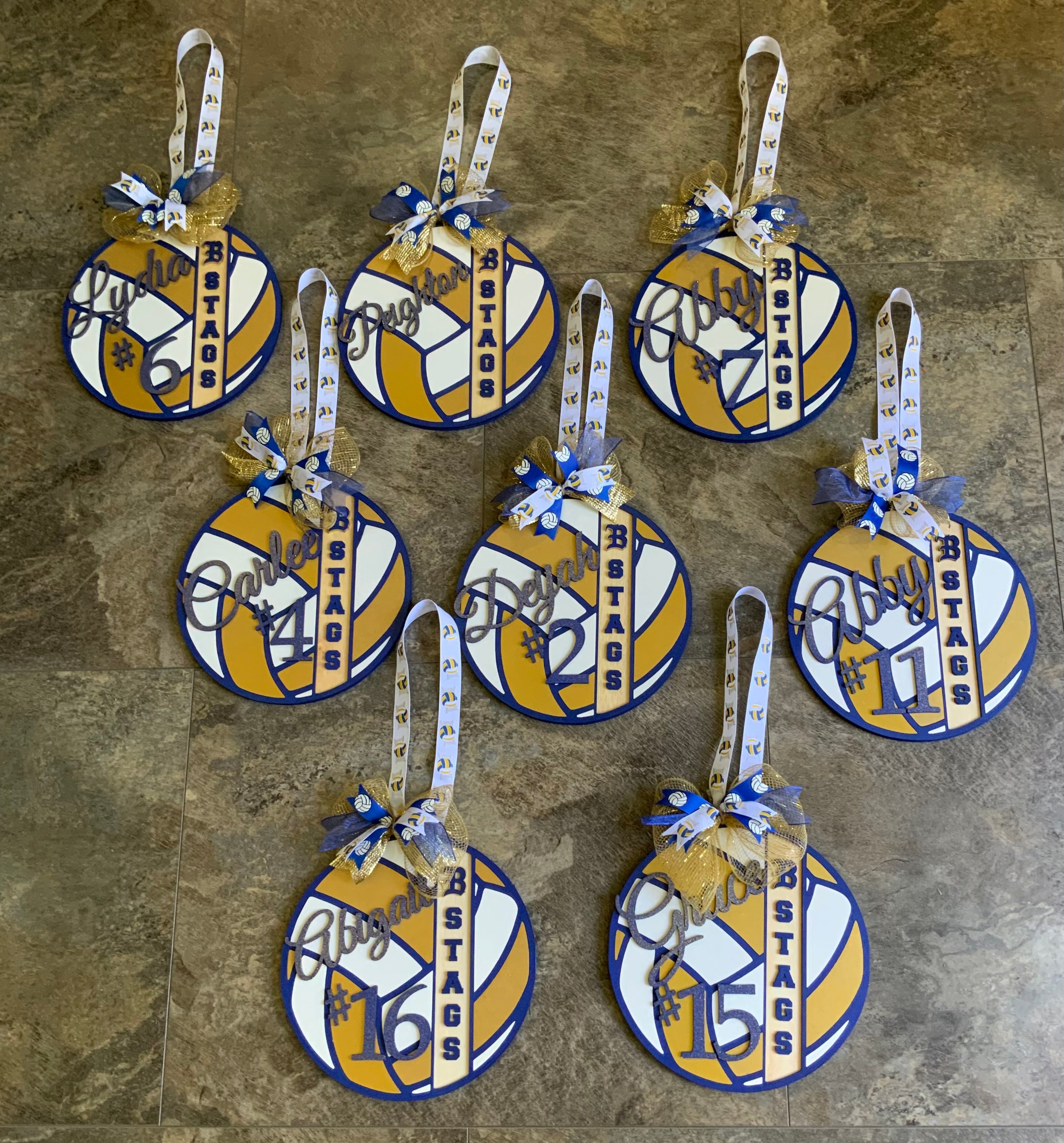 Volleyball Door Hanger