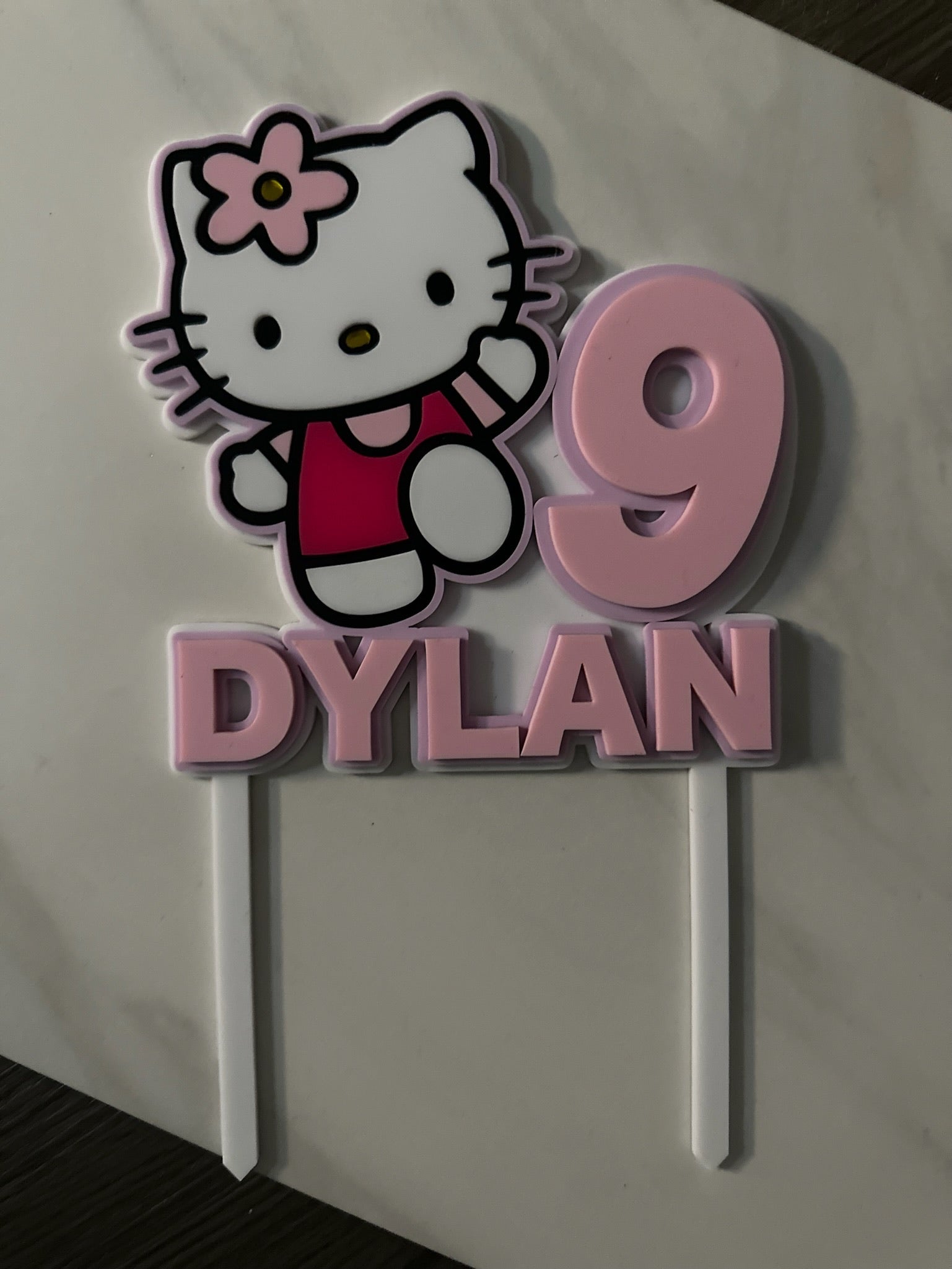 Personalized Cake Topper