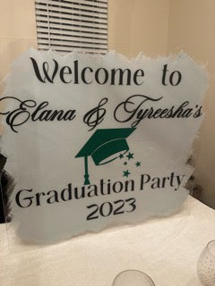 Custom Welcome Acrylic Sign