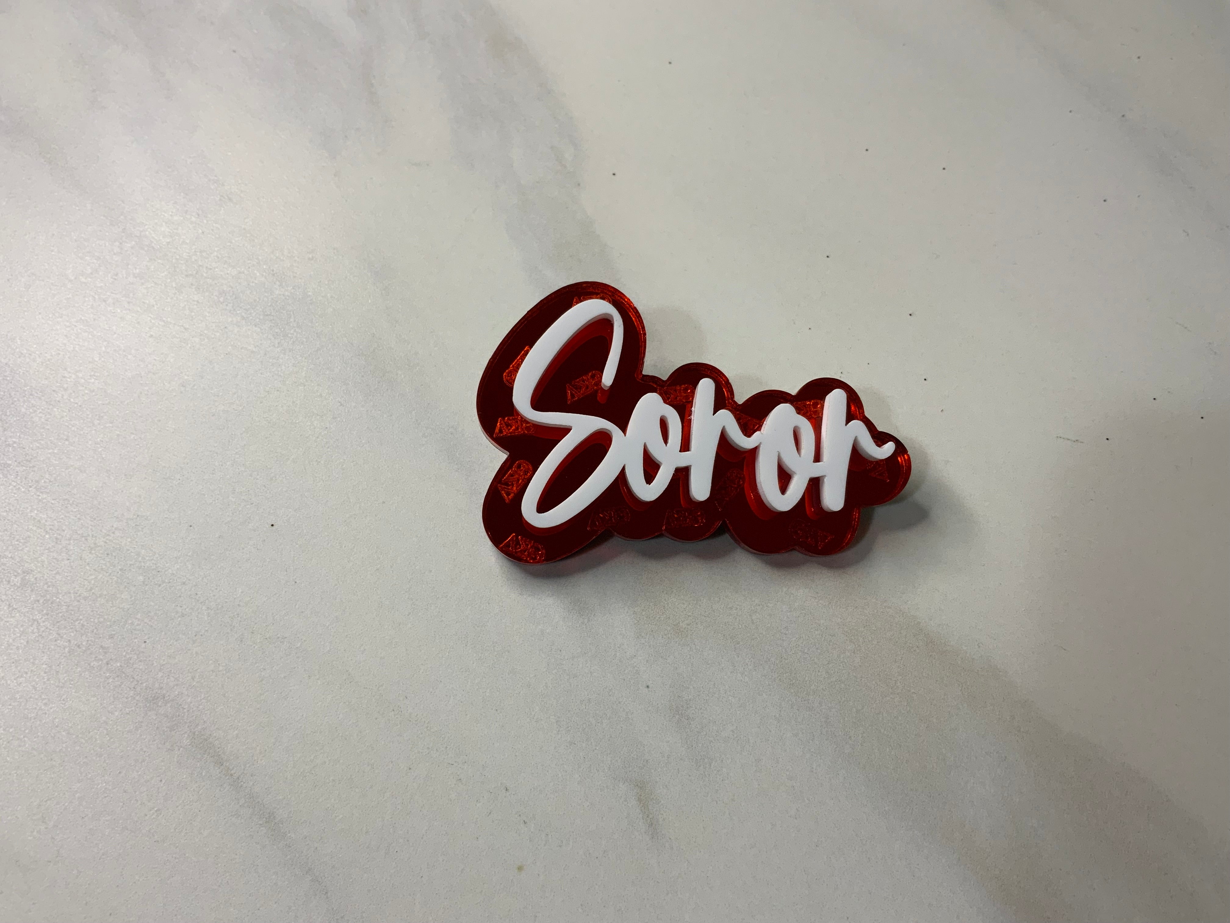 Sorority Lapel Pin