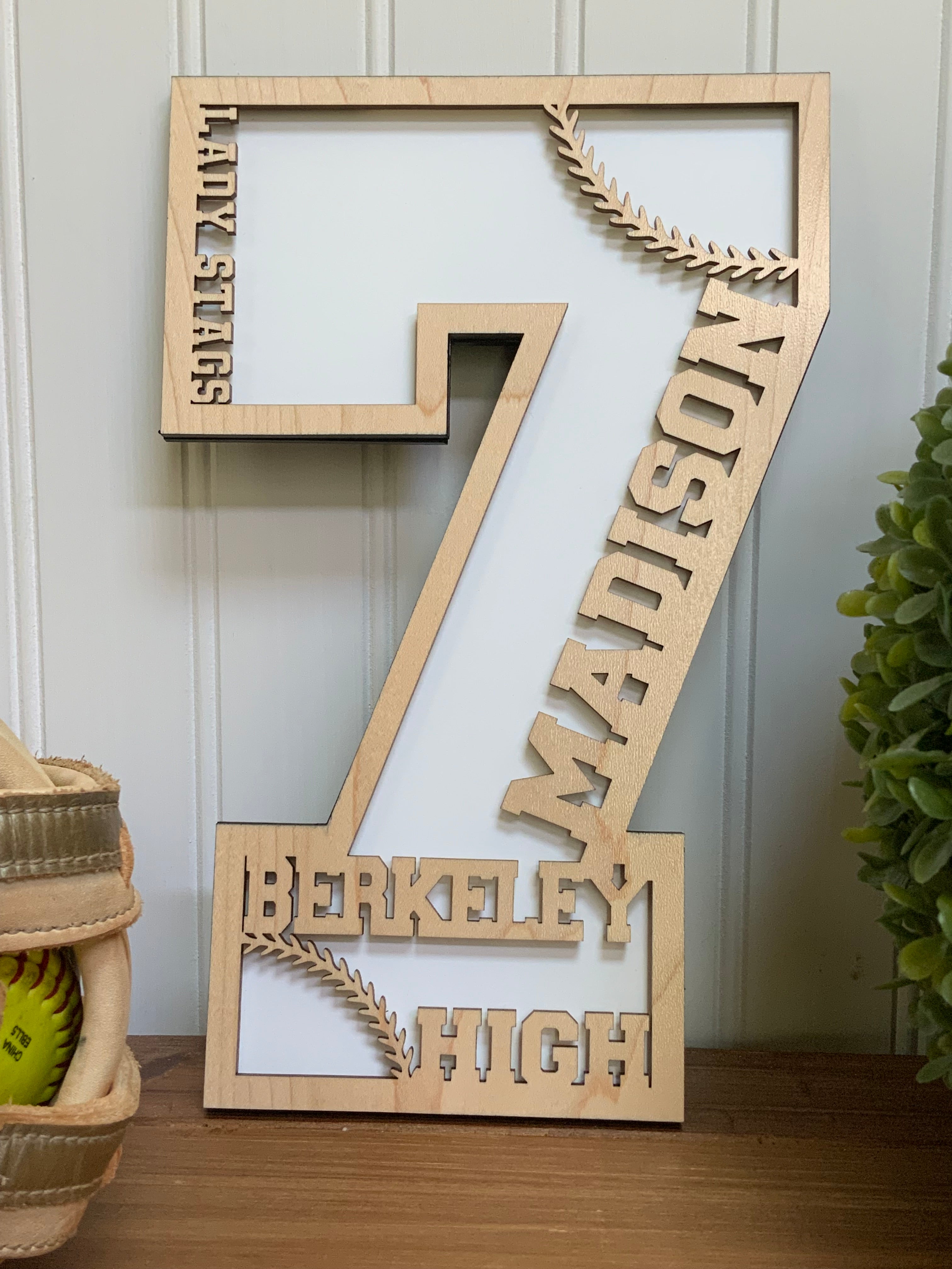 Customized Athlete Number