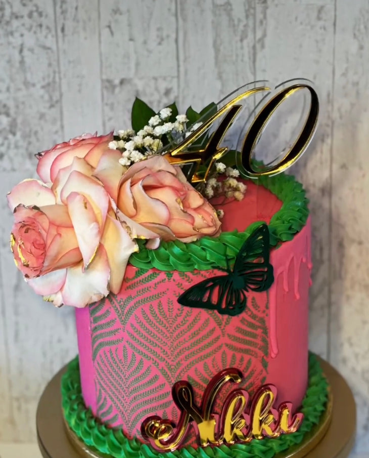 Personalized Cake Topper