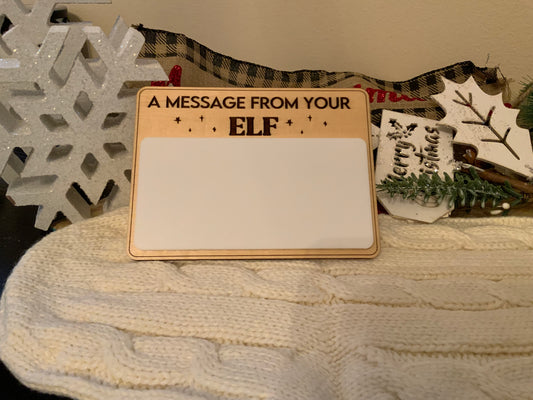 A Message From Elf