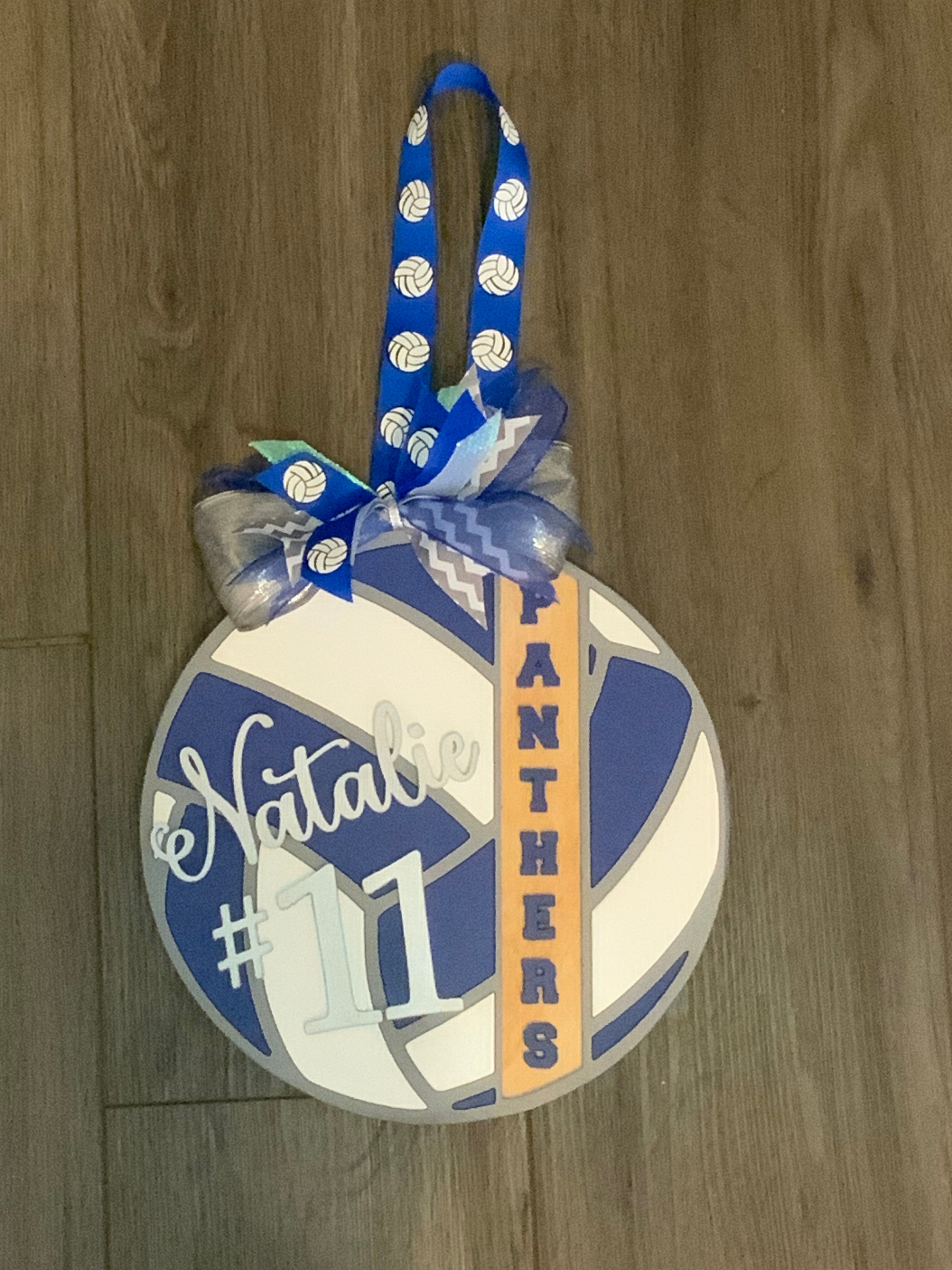 Volleyball Door Hanger