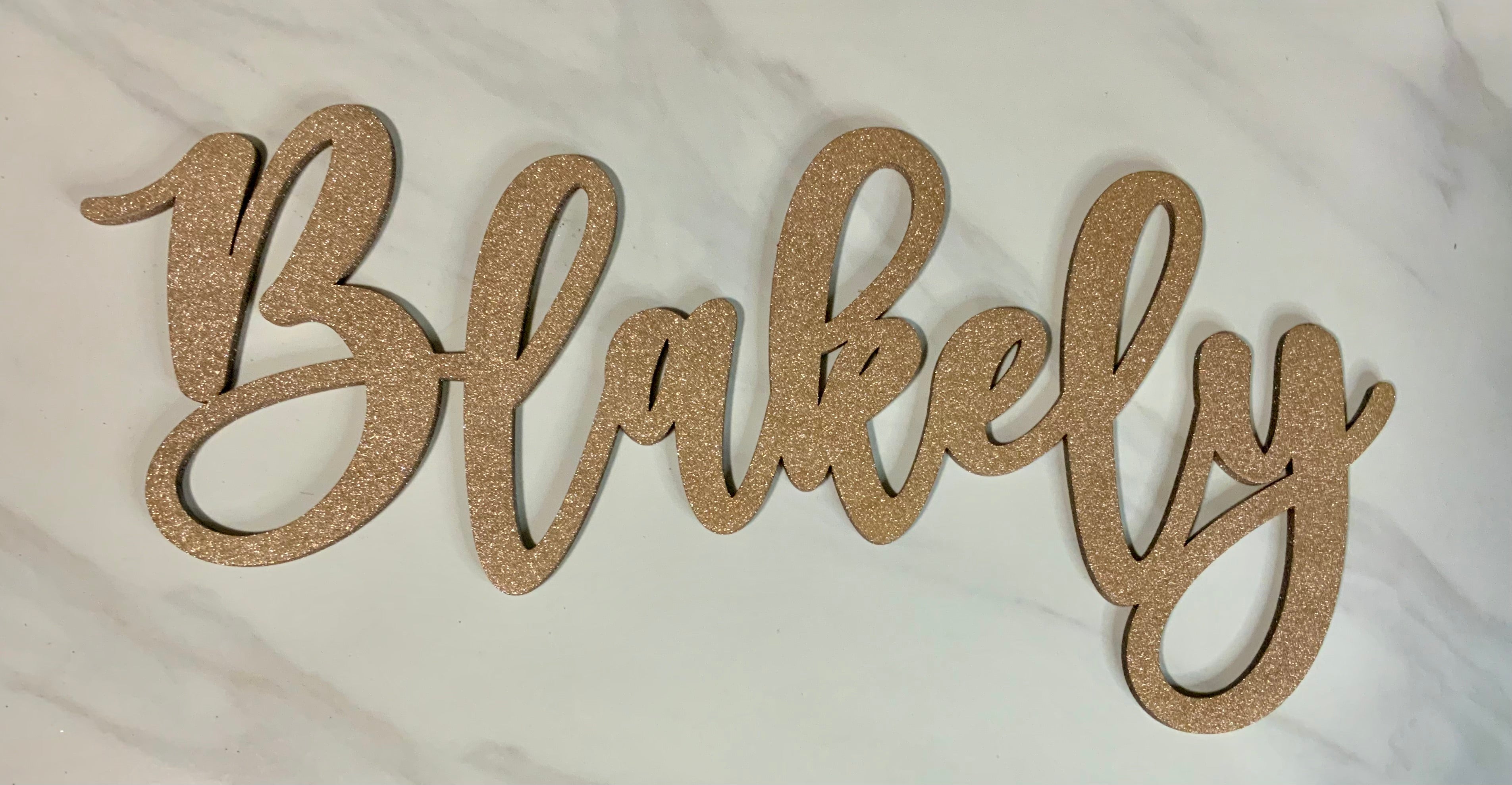 Custom Name Sign