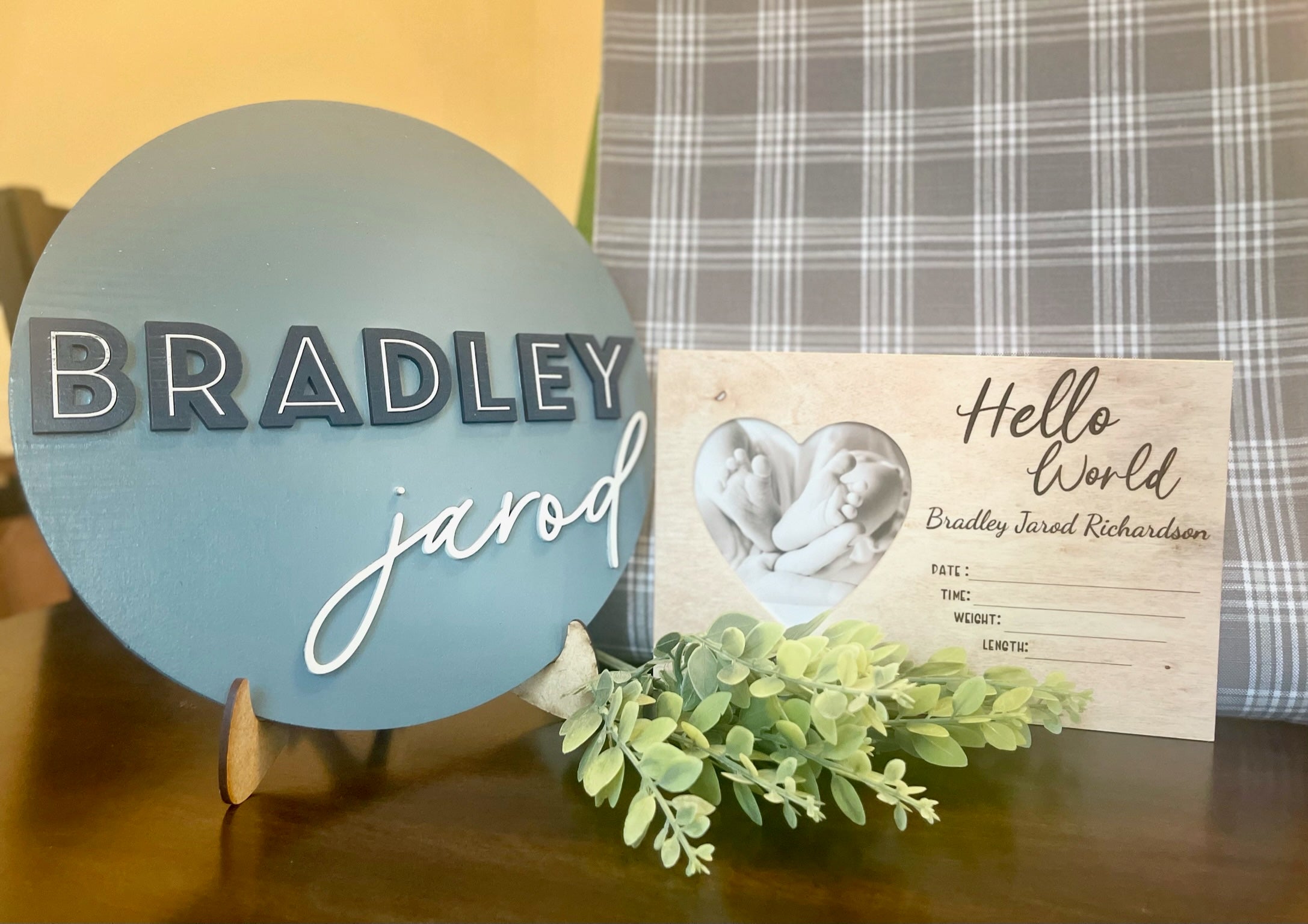 Baby Name Announcement