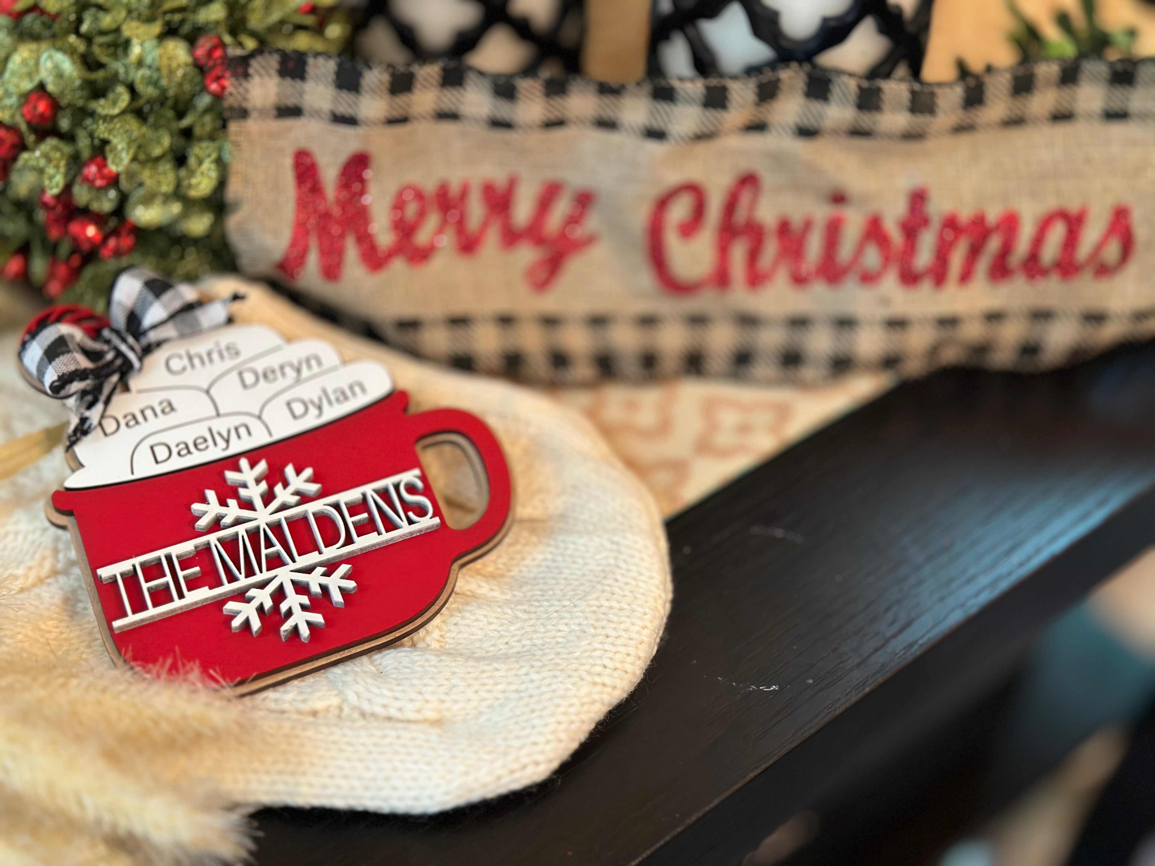 Family Cocoa Ornament