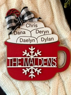 Family Cocoa Ornament