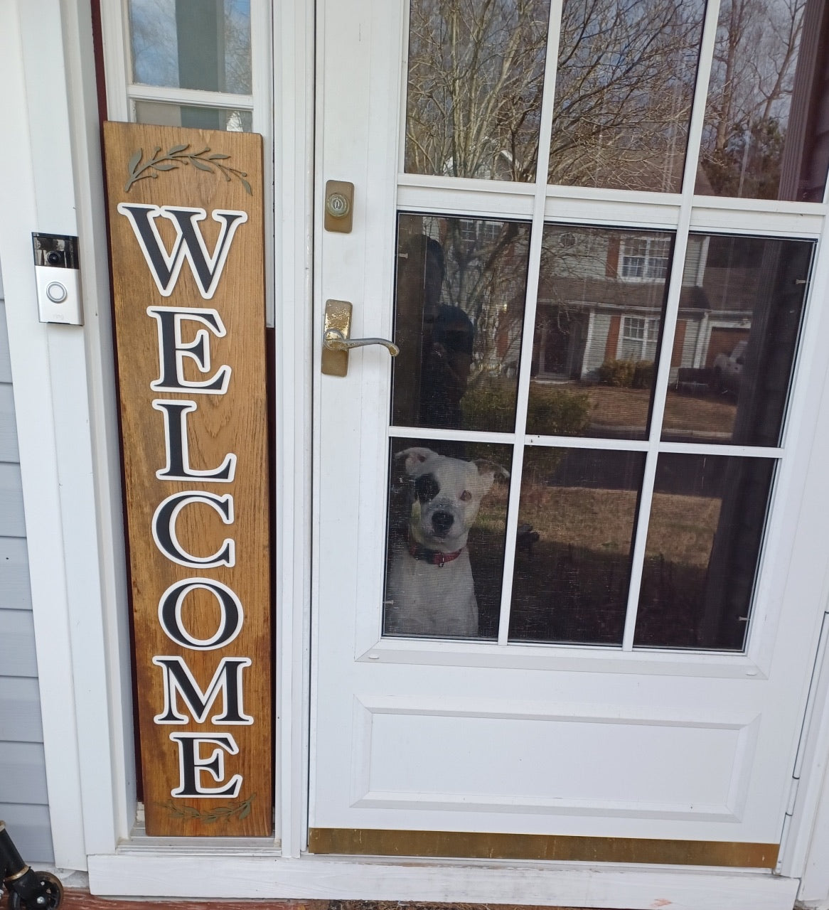 Welcome Porch Plank