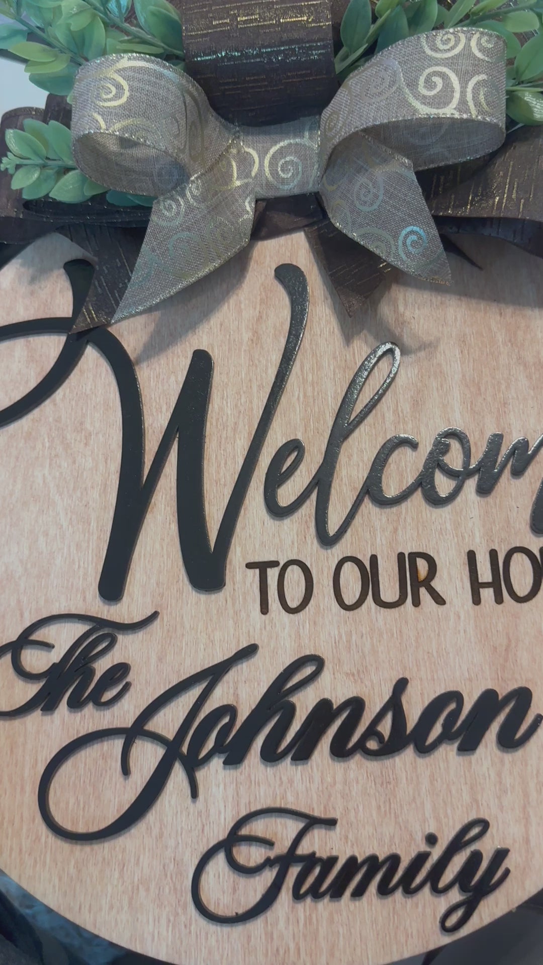 Personalized Door Hanger