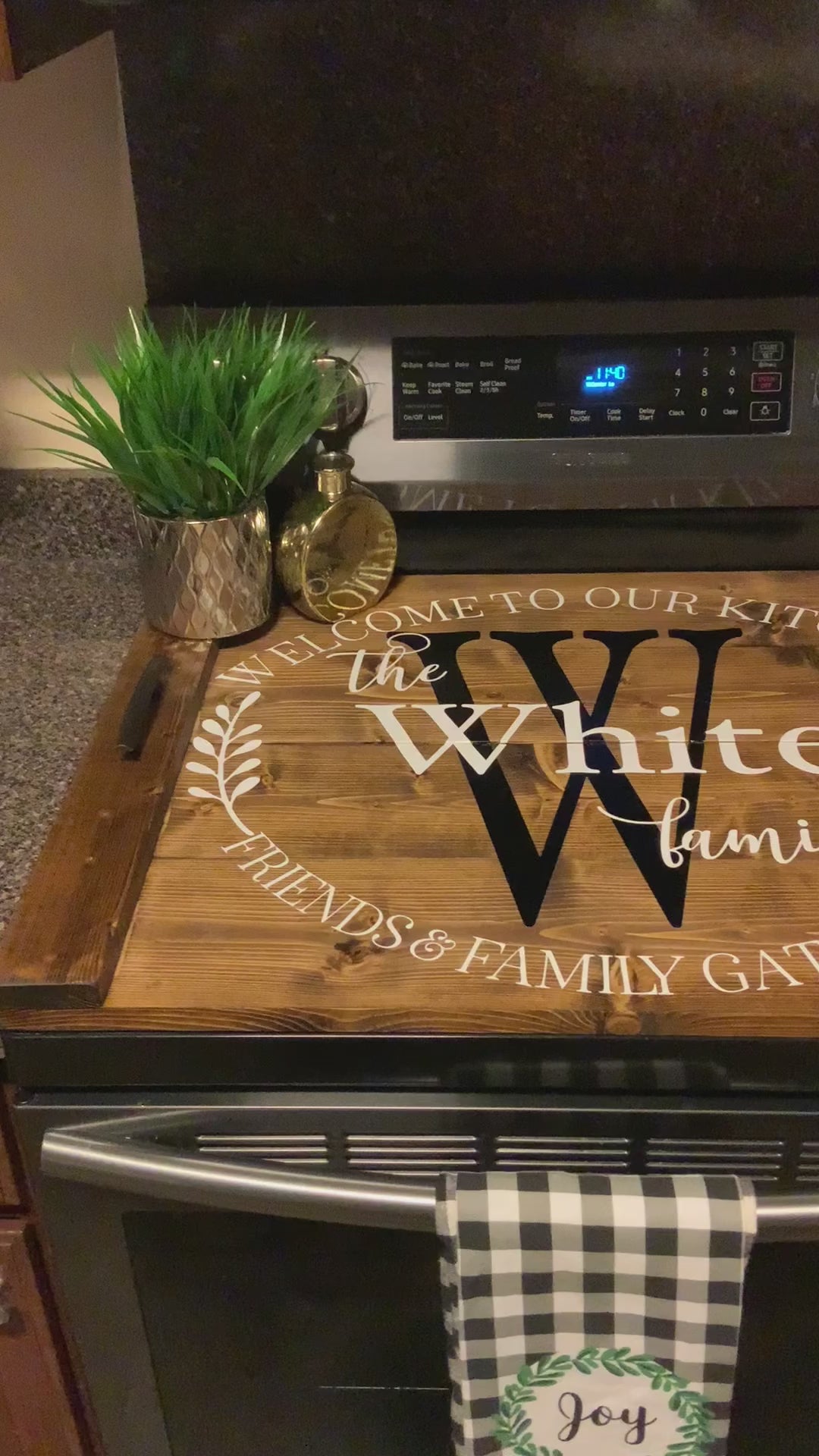 Monogram Noodle Board