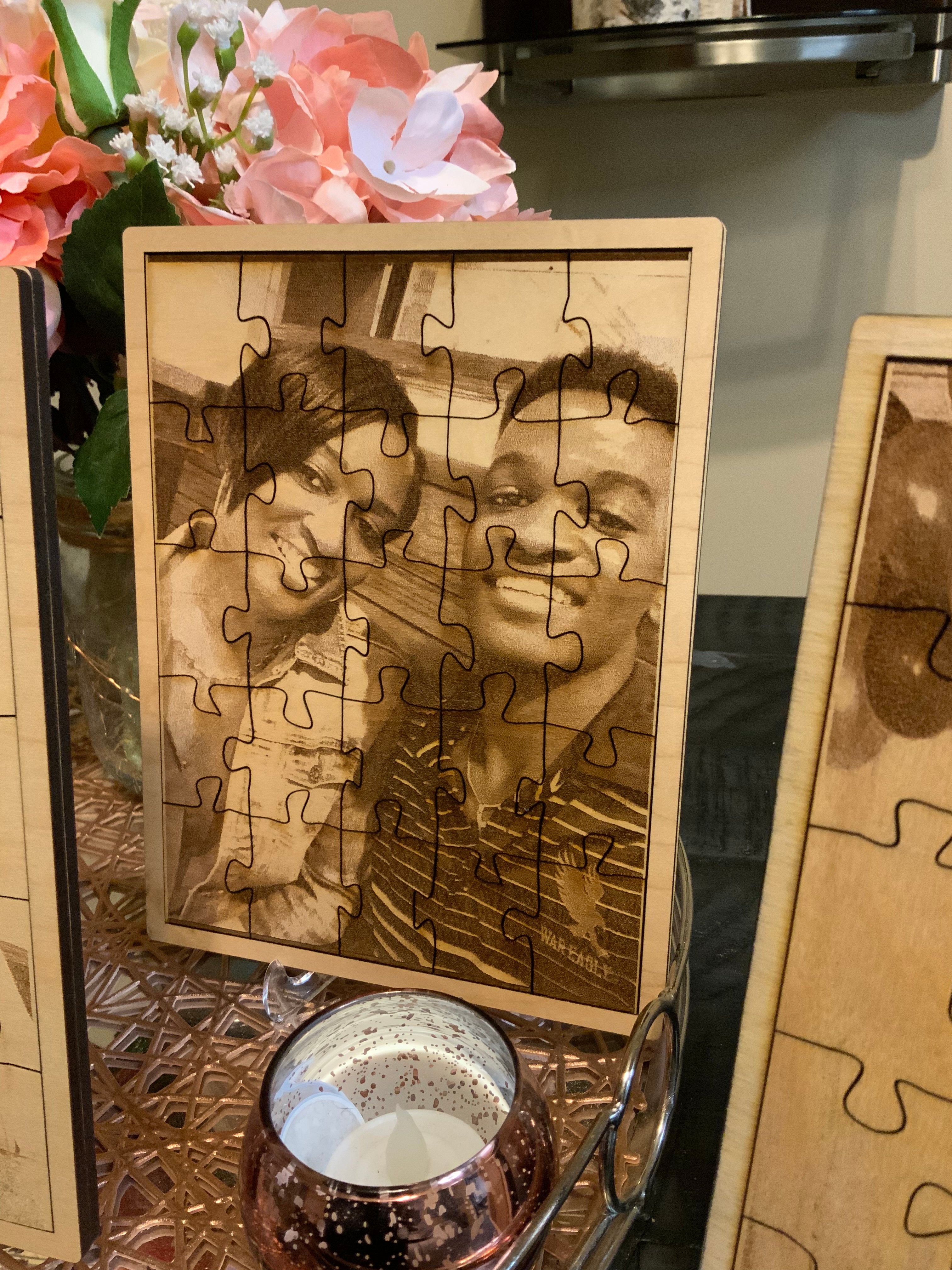 Personalized Portrait Puzzles
