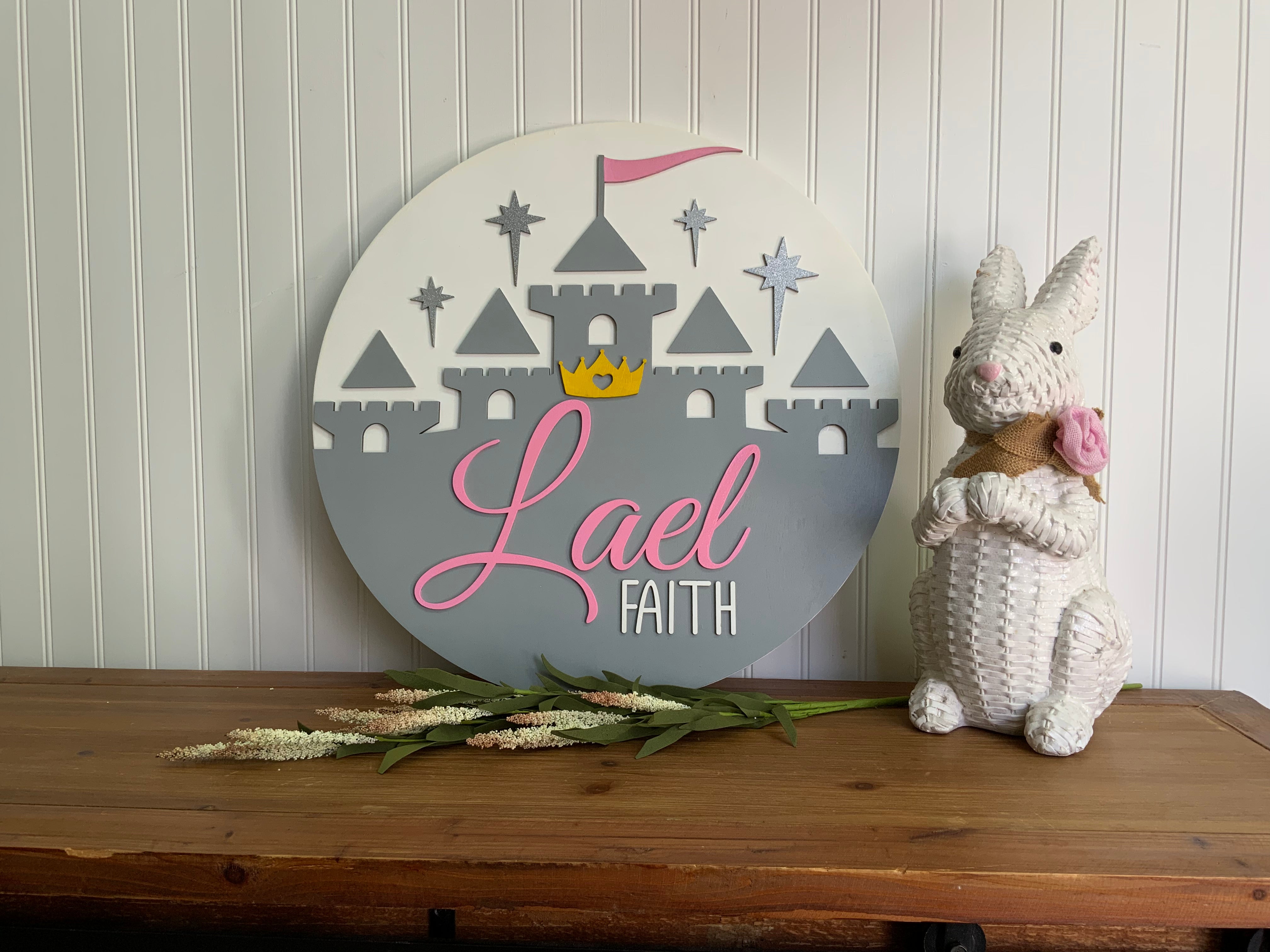 Nursery Wood Round - 19”