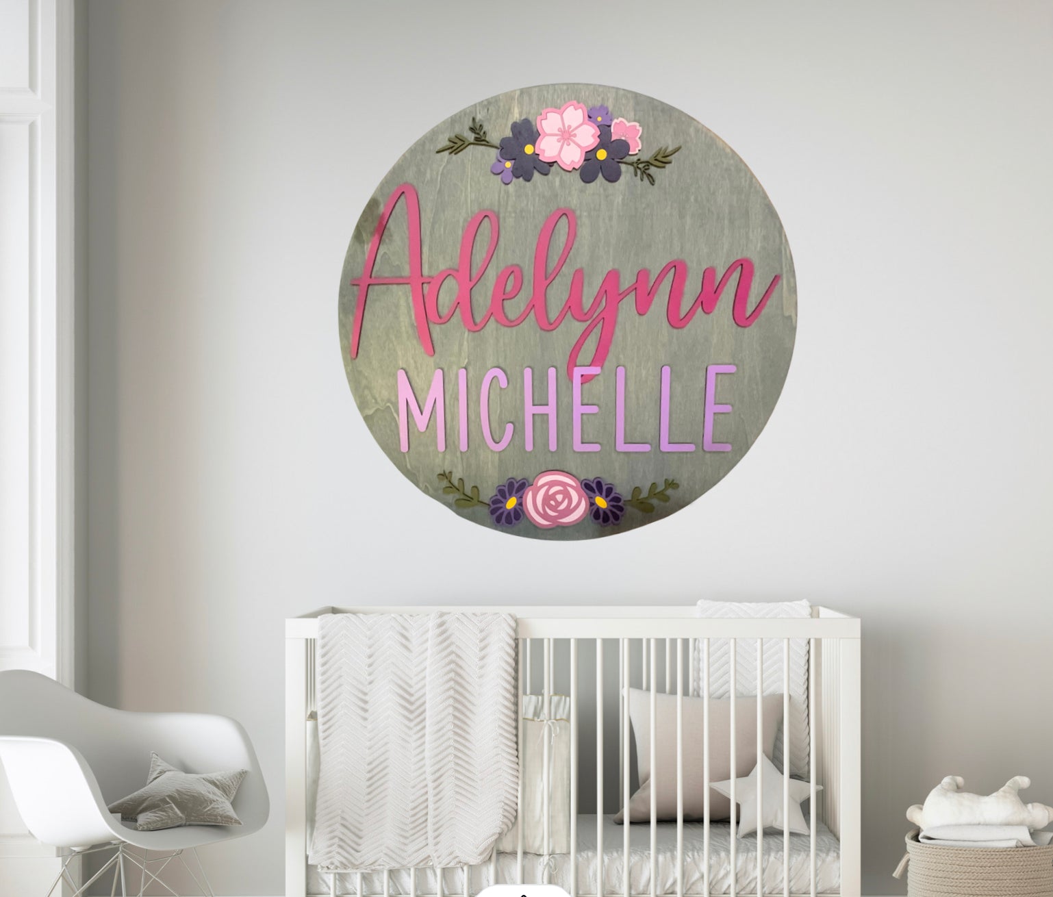 Nursery Wood Round - 19”