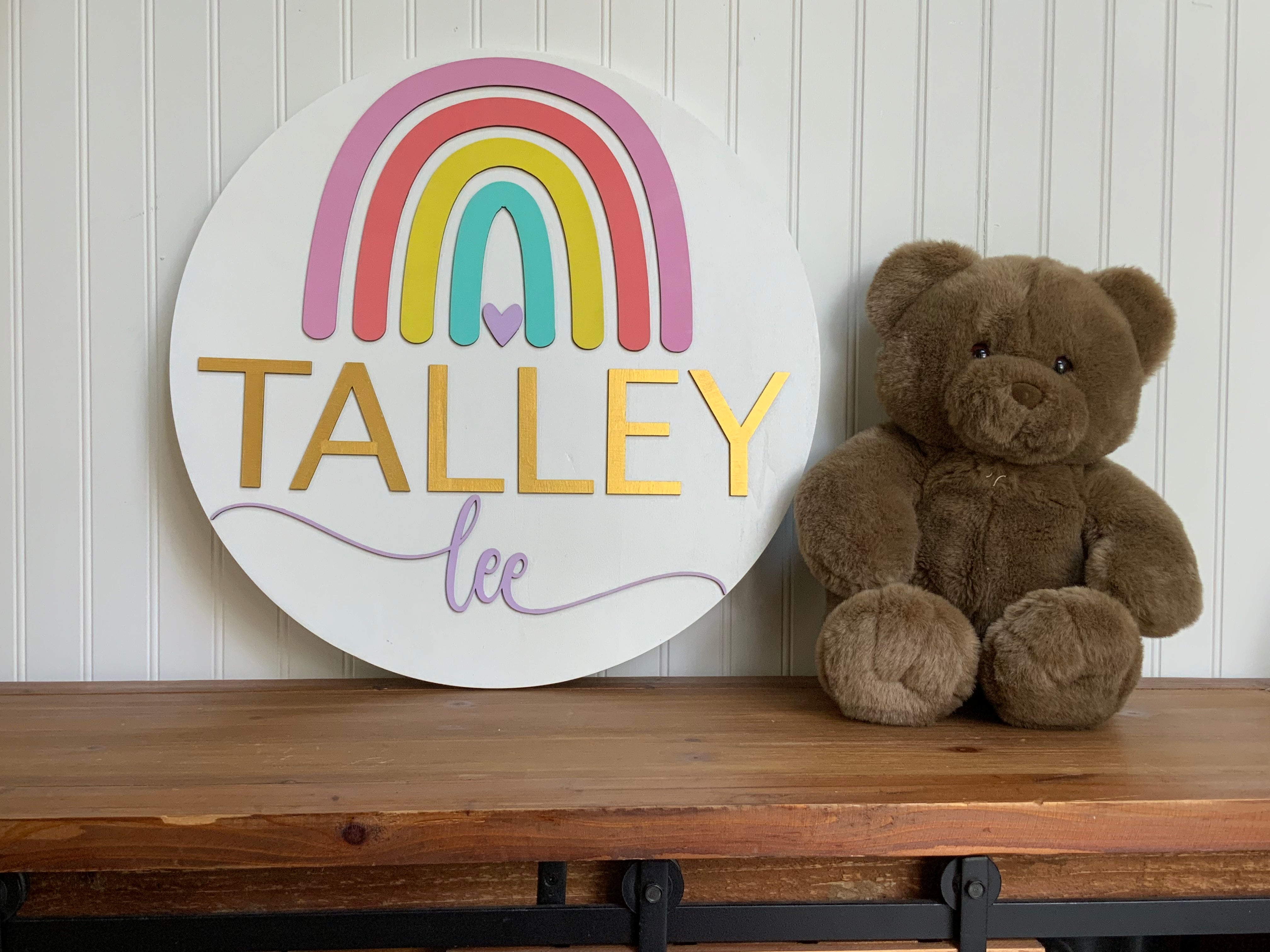 Nursery Wood Round - 19”