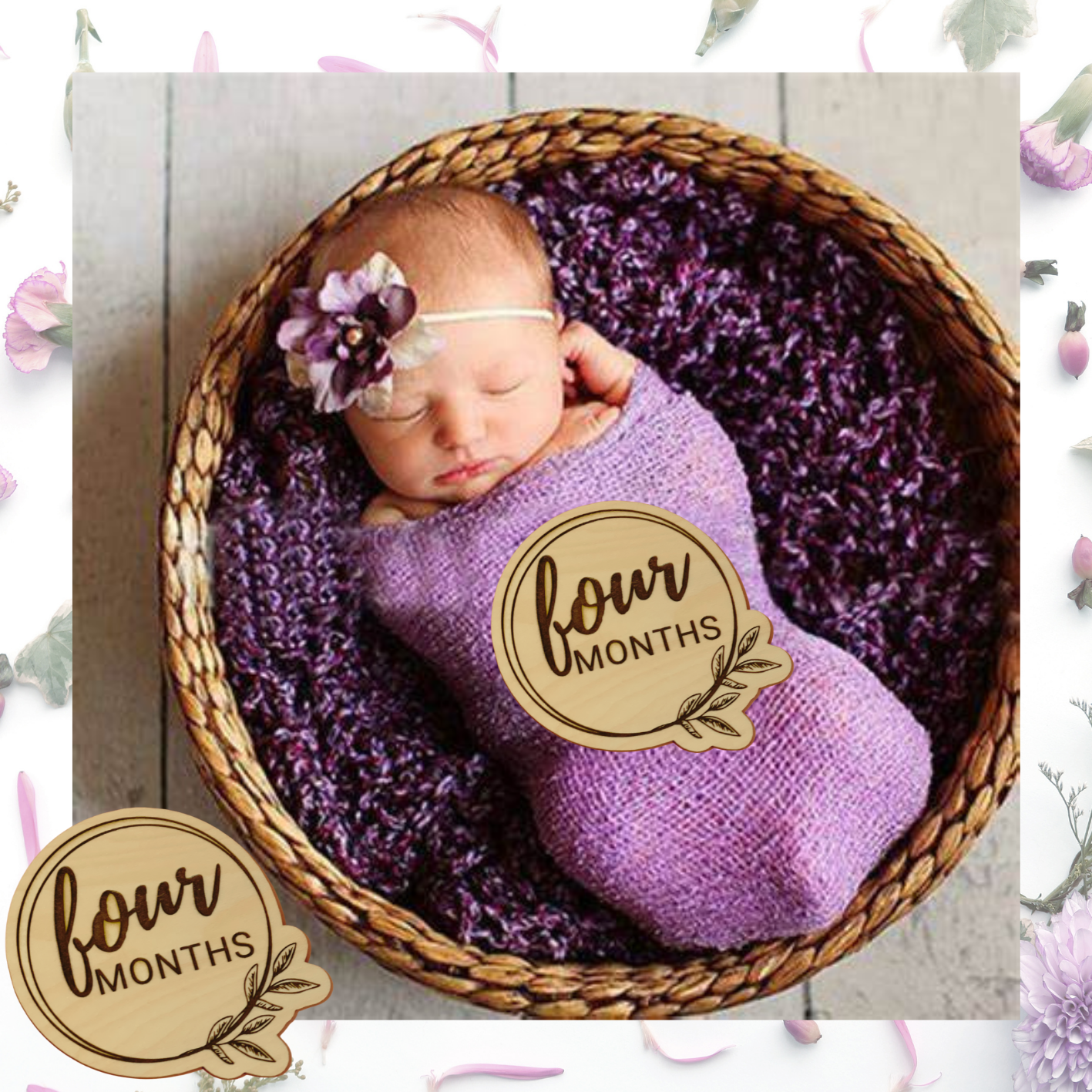 Baby Milestone Markers (Pack of 12)