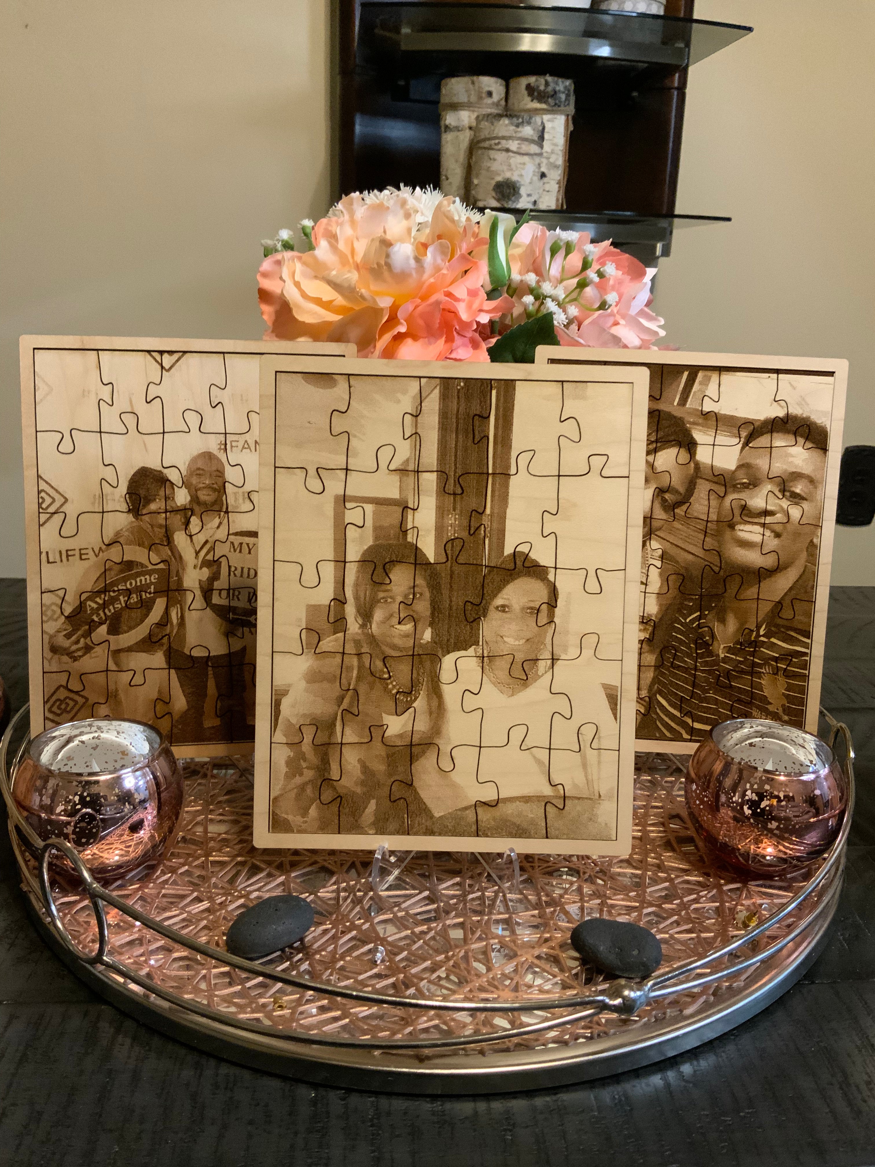 Personalized Portrait Puzzles
