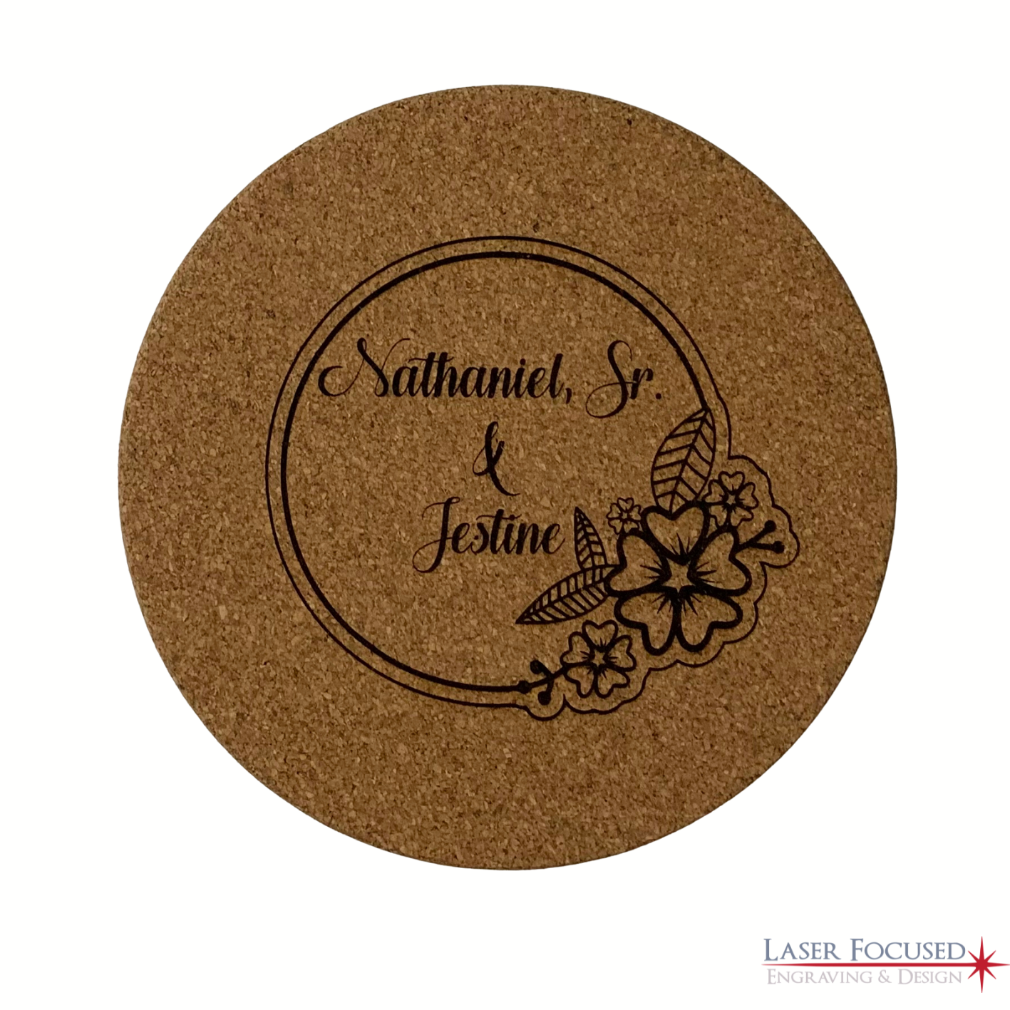 Engraved Cork Trivets