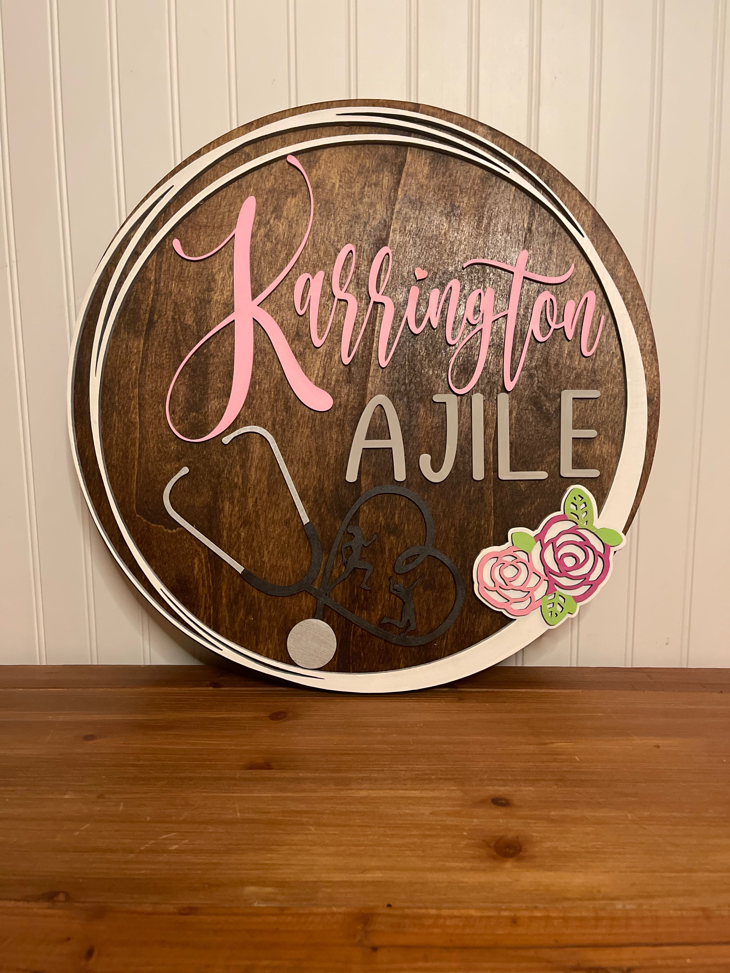 Personalized Wood Signs