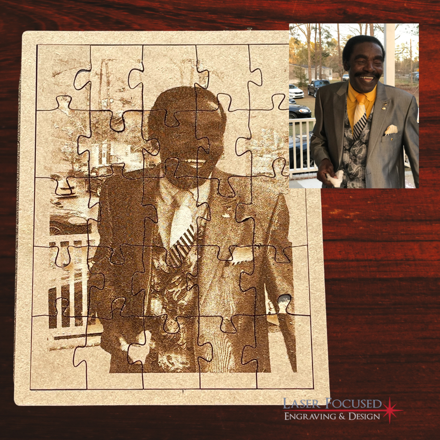 Personalized Portrait Puzzles